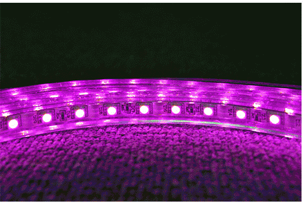 
                                                            曦普照明 曦普led灯带灯条led5050贴片高亮客厅餐厅卧吊顶暗藏户外防水220V双排 5050-60珠 RGB单色渐变闪烁变光款 其他                