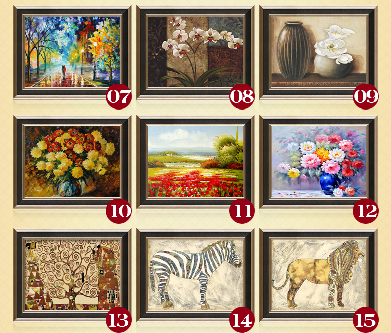 
                                                            电箱遮挡画欧式配电箱电表箱装饰画推拉挂画壁画 七彩象 50*40(内径40*30)                