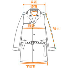 俏情朵 2015秋季新款女韩版装大衣中长款小西装大码毛呢薄短外套风衣女装 灰色款 M