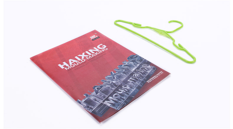 
                                        HAIXIN海兴塑料晾衣架裤架衣服架儿童衣架衣挂凹槽挂衣架子 红色+绿色+蓝色 30只装 套装                