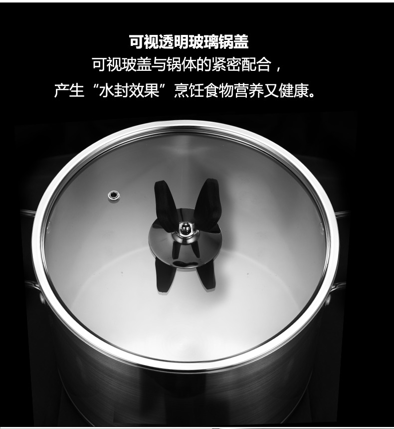 徳世朗不锈钢奶锅迷你小汤锅复底煮粥煮面锅具德国工艺DSL-M030