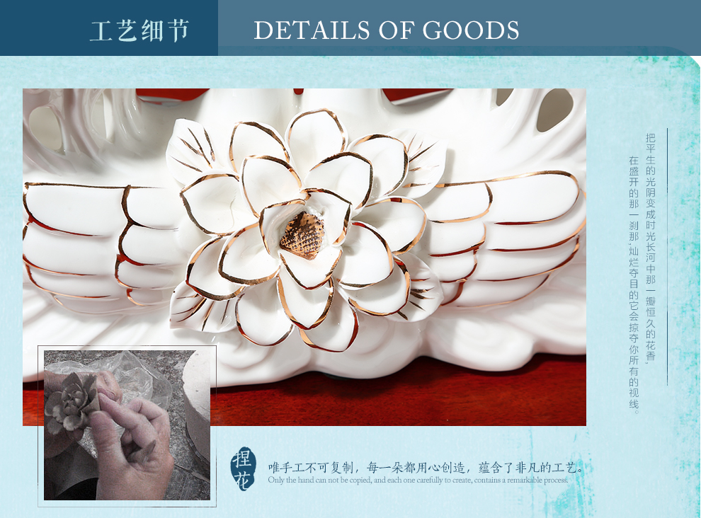 铂爵皇瓷 结婚礼物情侣天鹅陶瓷摆件家居装饰品客厅摆件现代简约