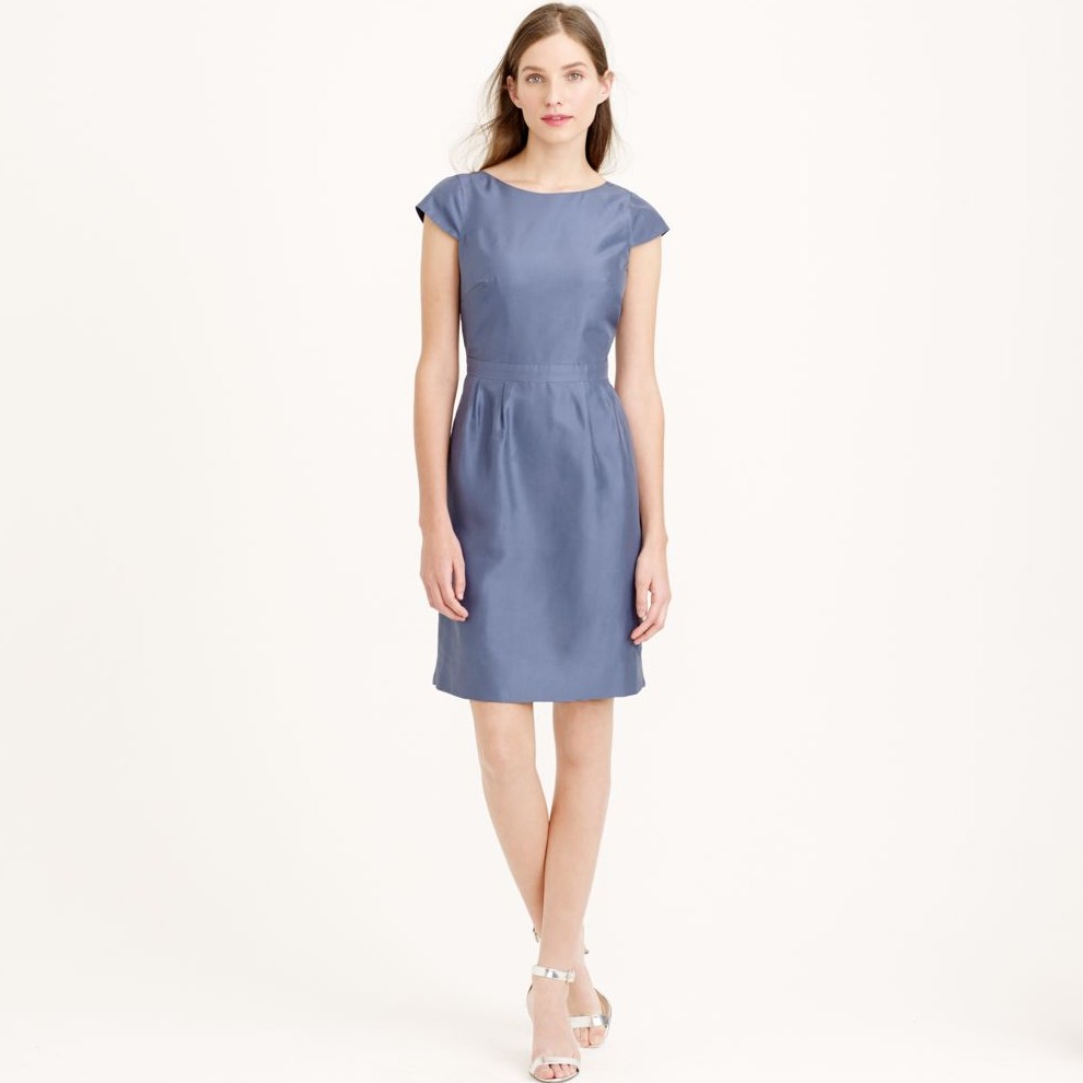 even invited  to   wedding—to wear this cute cocktail dress