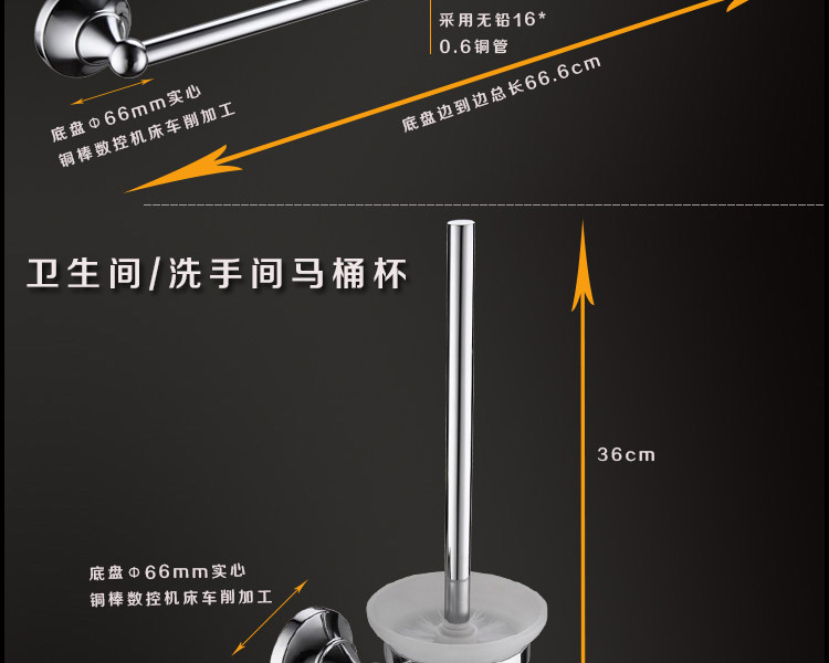 卡萨诗 欧式全铜浴室置物架套装浴室挂件挂钩厕纸架马桶刷毛巾杆角落架 M套装(5件)