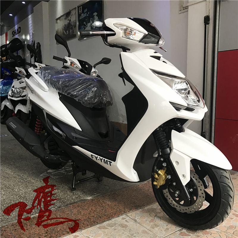 增城和振 飞鹰劲战150电喷摩托车 fy125t-3j飞鹰踏板车 化油器125前置