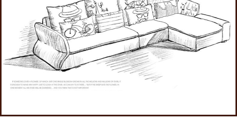 帝木优泽 沙发 布艺沙发 现代布艺功能沙发组合可变床