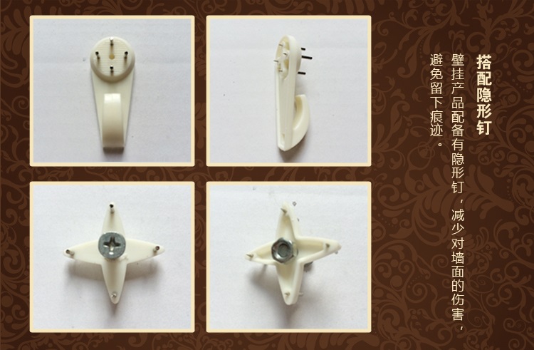 
                                        欧式陶瓷壁挂花瓶花插壁饰墙饰田园家居墙壁装饰品客厅背景墙挂饰ZYY H款花瓶带花                