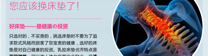 
                                        麦娜芙天然乳胶床垫 泰国进口85D软硬适中 可定制折叠榻榻米单双人床垫子 7.5cm厚 180cm*200cm                