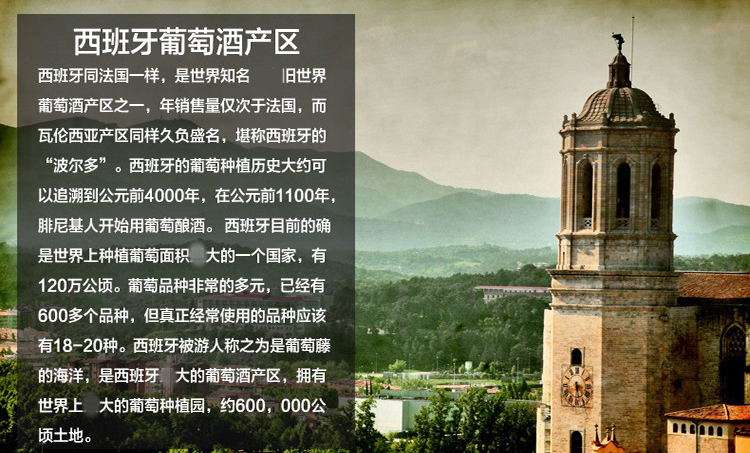 西班牙红酒 鑫醉网原瓶进口 王朝原装进口DOP