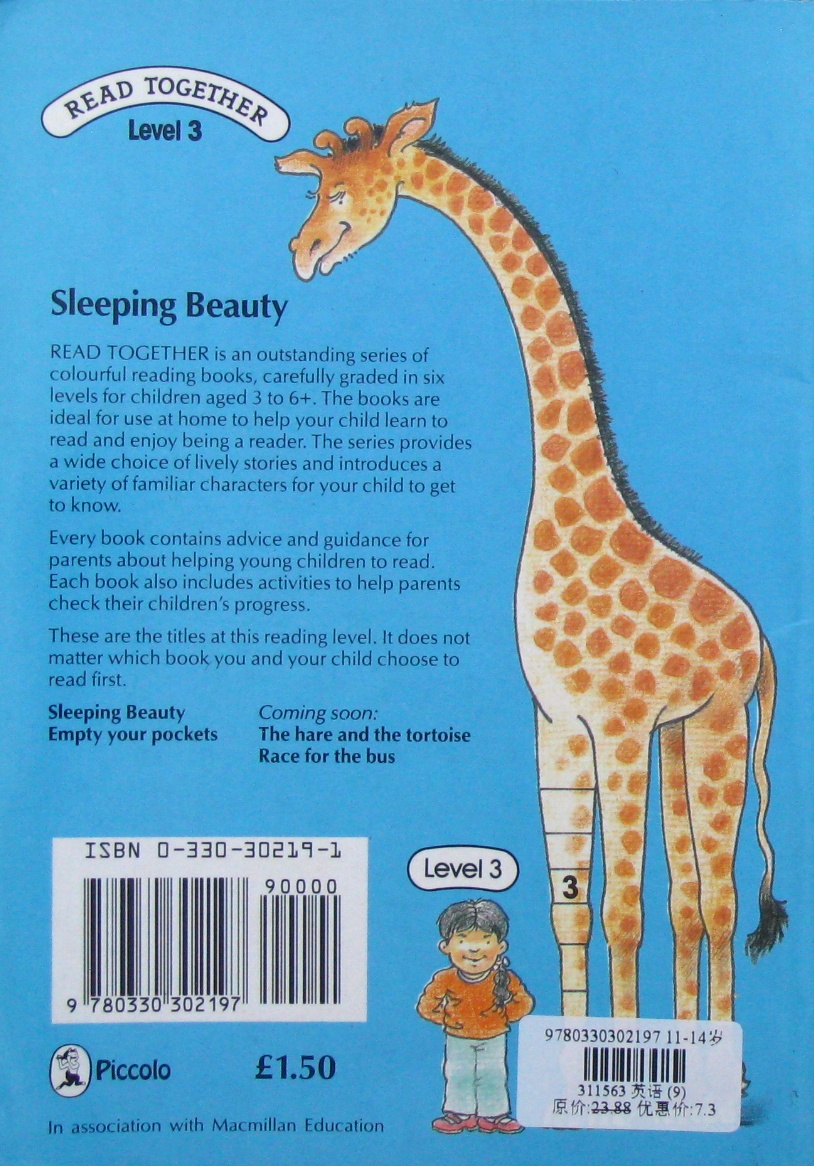 sleeping beauty (read together)睡美人 (读在一起)原版进口