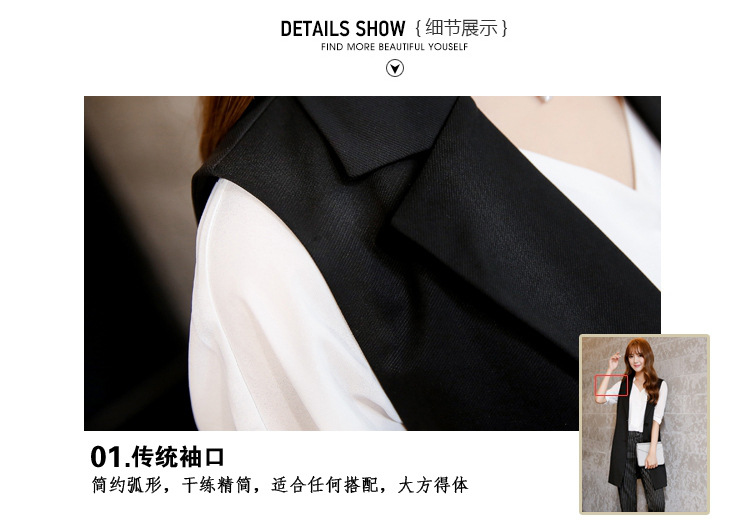 巢品  2015秋冬装新款马夹 韩版中长款修身显瘦背心马甲女 红色 XL