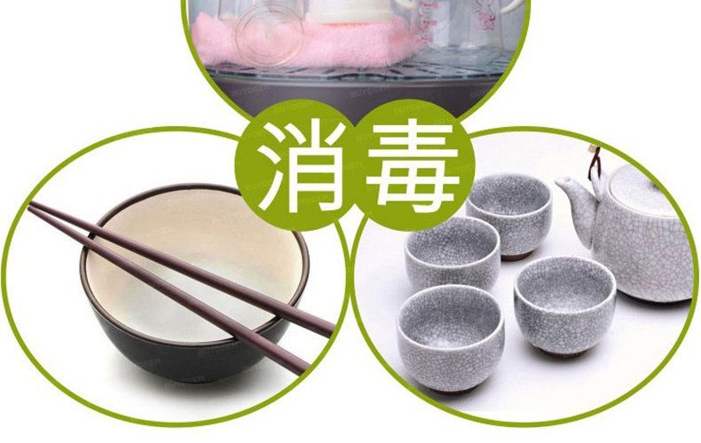 北鼎(BUYDEEM)  蒸、炖、消毒三功能一体智能触控电蒸锅 G500【京东配送】