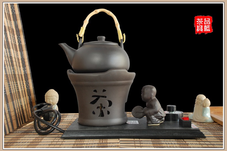 
                                        景德镇陶瓷养生茶壶 茶具电热水壶  随手泡烧水壶 煮茶器 功夫茶炉 电陶炉 保温包邮                