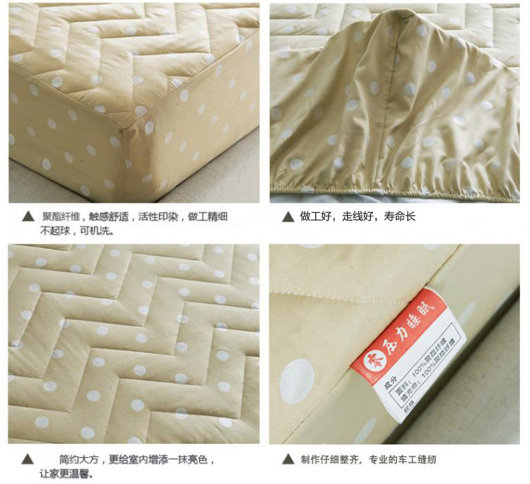 
                                        【京东快递】摩亚 床笠双人床1.5米/1.8米可水洗防滑床垫床套席梦思 群芳争艳 180cm*200cm                