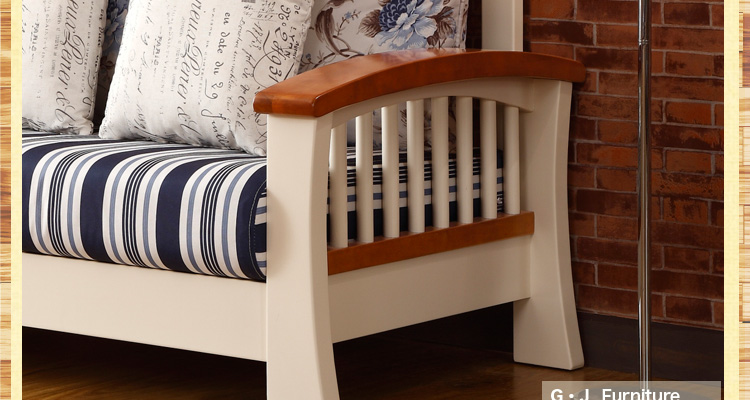 格杰家具布沙发 地中海沙发 美式乡村布艺沙发