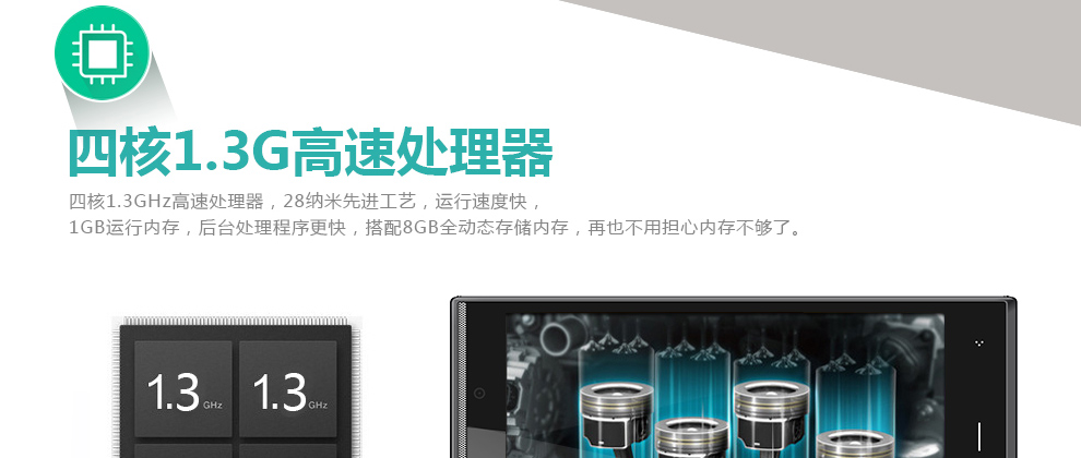康佳（KONKA）L1 智能手机 移动4G联通 双卡双待 玄铁灰