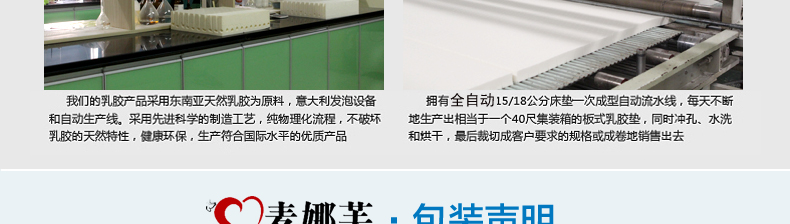 
                                        麦娜芙天然乳胶床垫 泰国进口85D软硬适中 可定制折叠榻榻米单双人床垫子 7.5cm厚 180cm*200cm                
