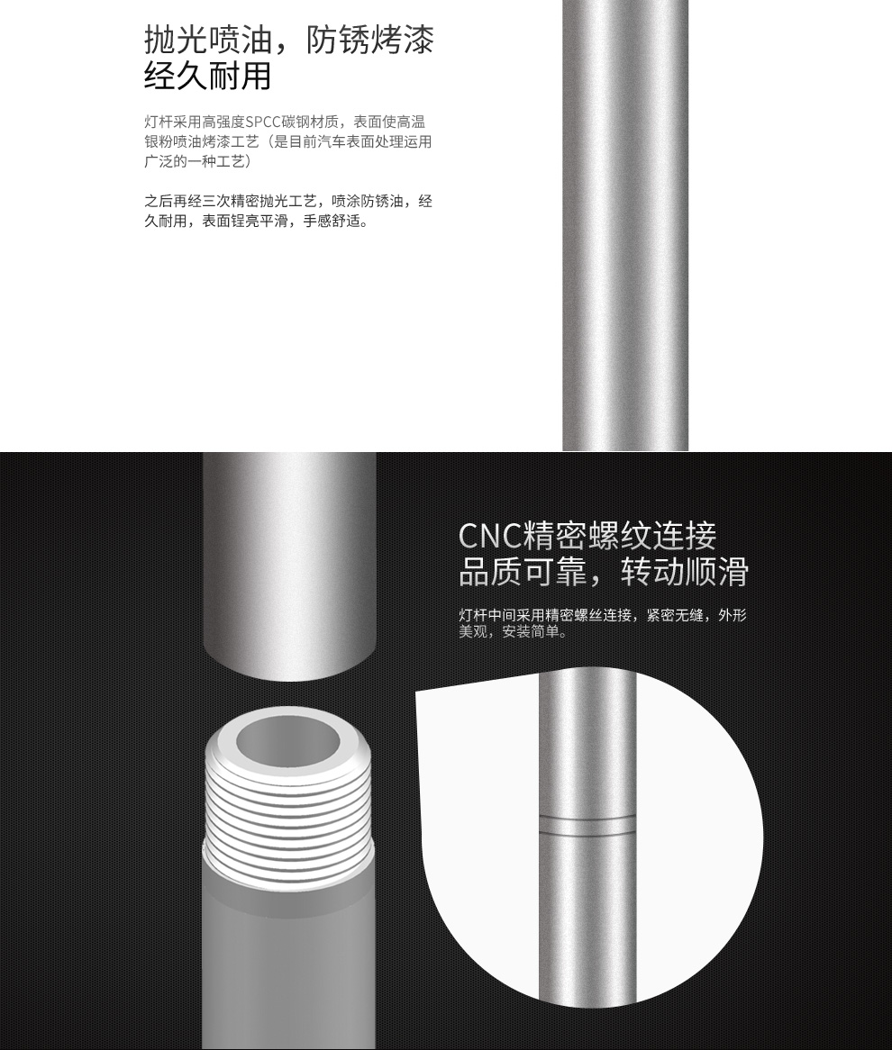 
                                        优洋LED 遥控落地灯 创意客厅卧室书房灯 现代简约欧式落地台灯 银色                