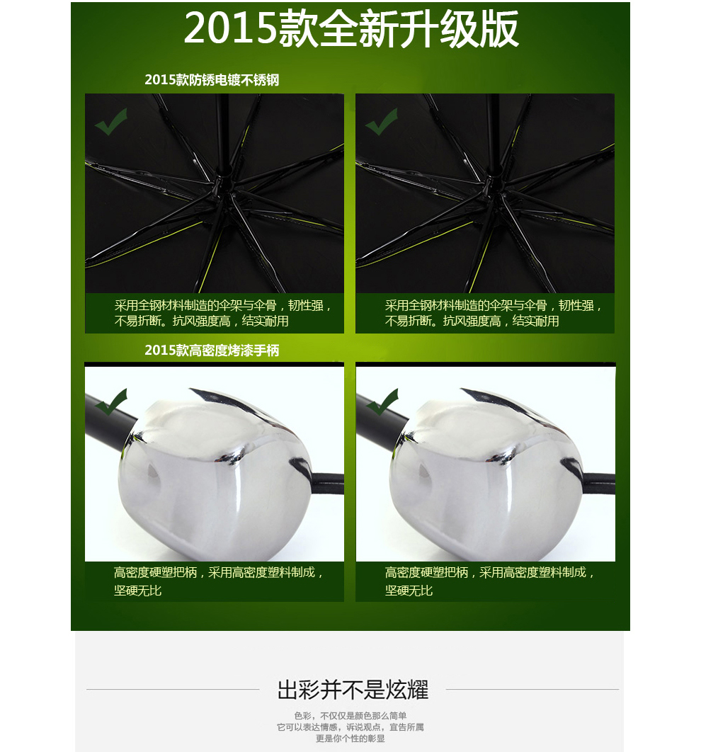 
                                        韩国遇水开花晴雨伞两用折叠创意女太阳伞防紫外线小黑伞轻巧遮阳伞防晒黑胶情人节礼物 升级加厚零透光  俏丽粉                