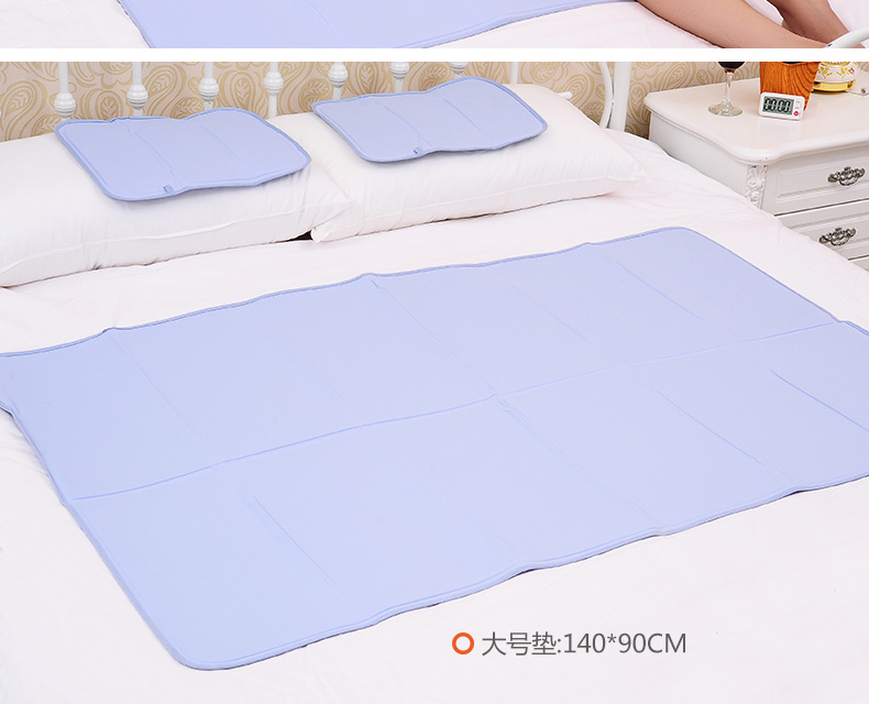 
                                        FaSoLa 第3代冰垫床垫 多功能散热垫冰枕 床上凉垫坐垫 新款夏季清凉凝胶垫 凝胶枕垫40*30cm                