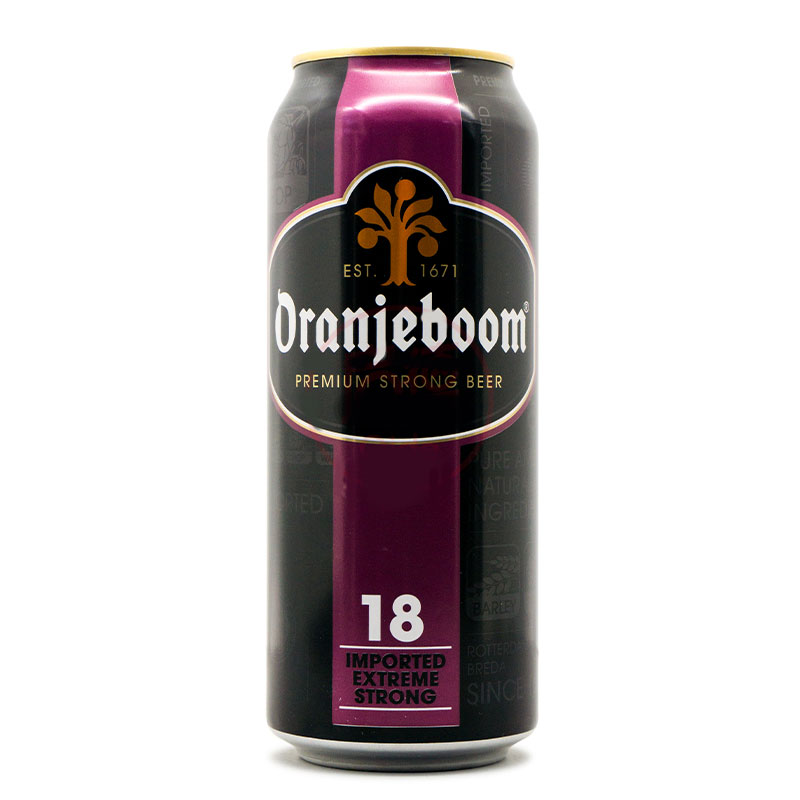 现货 橙色炸弹\/Oranjeboom 德国原装进口 烈性啤酒 500ml 听装 6听装 12度