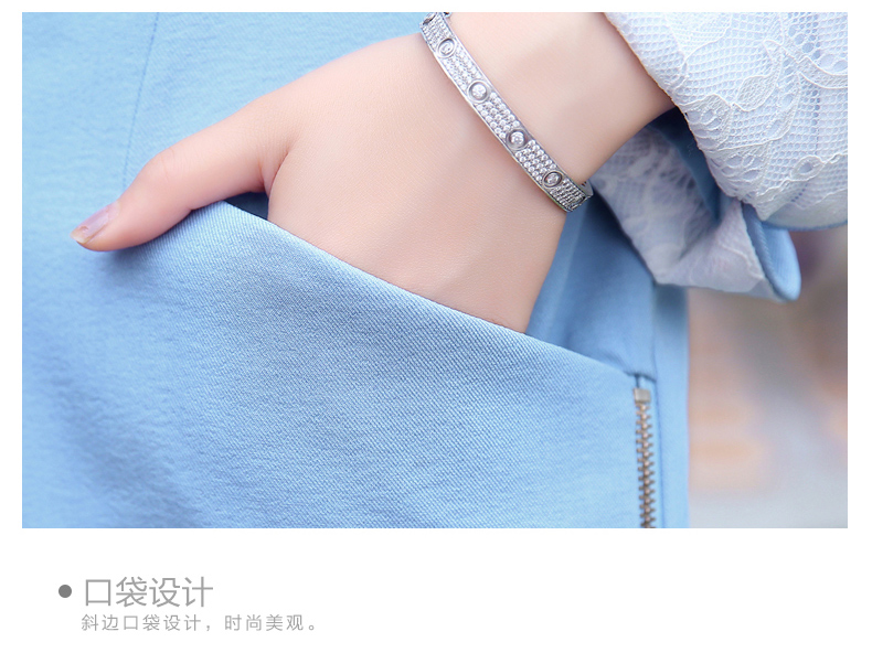 九绒飞2015新款秋季韩版中长款一粒扣小西装女外套宽松直筒女士百搭显瘦长袖大码女装 玫红 M