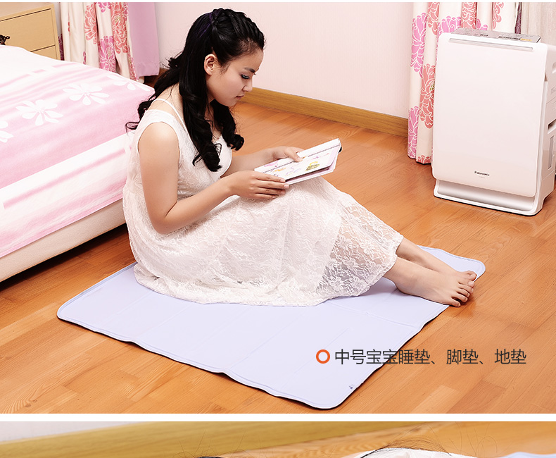 
                                        FaSoLa 第3代冰垫床垫 多功能散热垫冰枕 床上凉垫坐垫 新款夏季清凉凝胶垫 凝胶枕垫40*30cm                