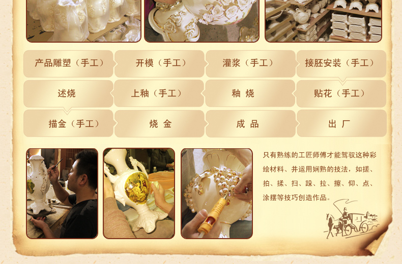 
                                        臻爵家饰  欧式陶瓷烟灰缸创意个性礼品欧式时尚陶瓷复古烟灰缸装饰烟缸特价                