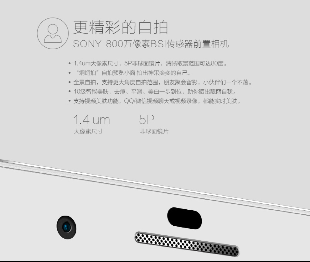 华为荣耀6Plus 双卡双待手机 白色   移动联通双4G版 标配