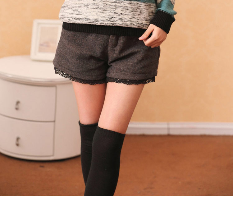 凌客leecoo2015秋冬新品毛衣大码女装针织衫女套头 SZ1026 湖蓝色 均码