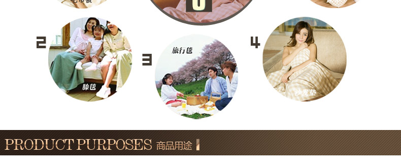 
                                                            若枫品牌毛巾被毯子纯棉加厚单人双人夏天全棉纱布家纺空调被 小格子-驼色 200cm*230cm                
