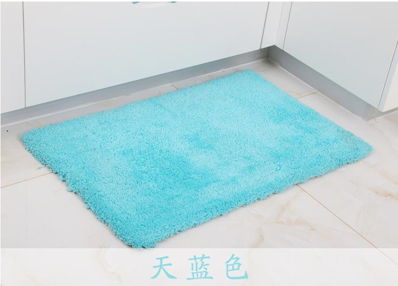 
                                        梓晨 轻柔地垫浴室卫浴吸水地垫防滑门垫客厅卧室床边门厅客厅垫子脚踏垫 深驼色 60cmx90cm                