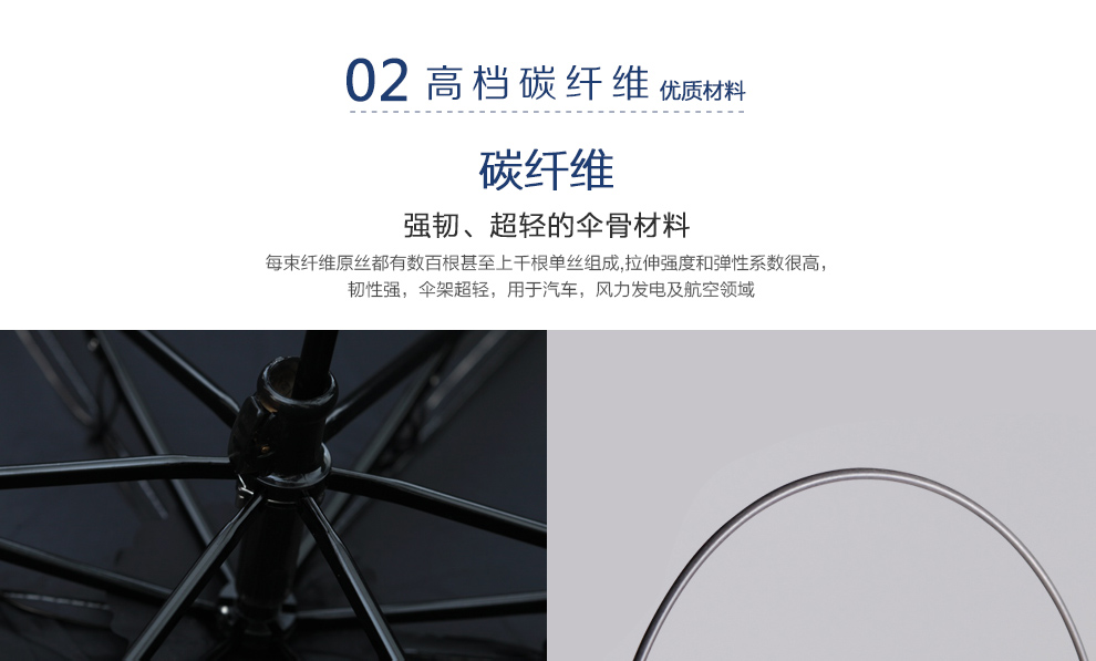上海故事超轻遮阳伞夏季女士防紫外线黑胶太阳伞时尚折叠晴雨伞科技碳纤维伞骨超轻 仅125克 巴格卡其
