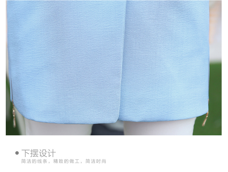 九绒飞2015新款秋季韩版中长款一粒扣小西装女外套宽松直筒女士百搭显瘦长袖大码女装 玫红 M