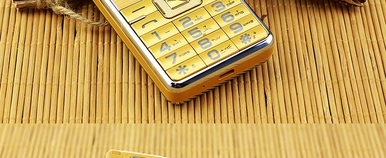 贝多芬（BEDOVE）A241 金刚 移动/联通2G老人手机 双卡双待 金色