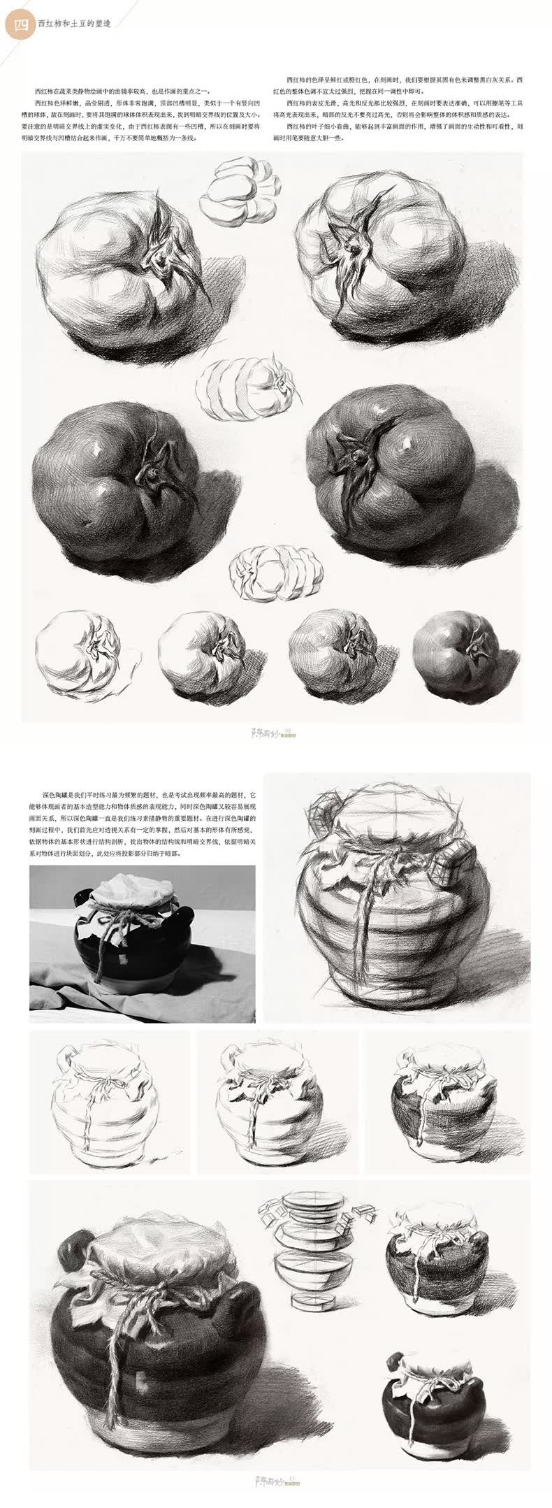 《正版2017新书 陈奇妙素描静物主题教学入门基础 素描静物组合孔祥涛