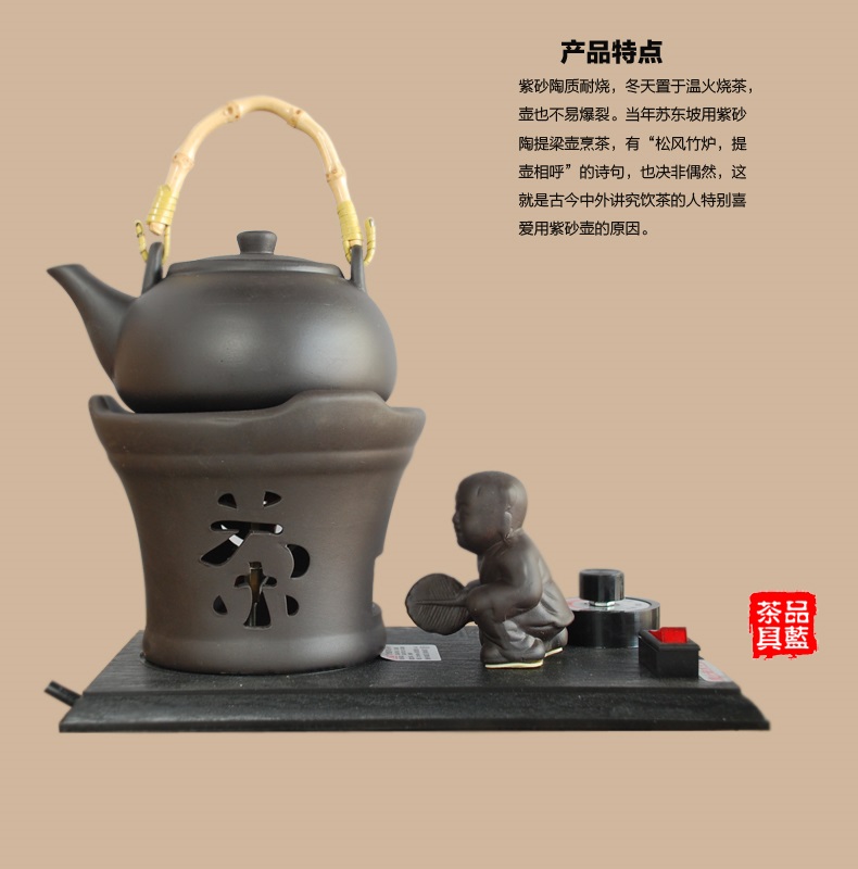 
                                        景德镇陶瓷养生茶壶 茶具电热水壶  随手泡烧水壶 煮茶器 功夫茶炉 电陶炉 保温包邮                