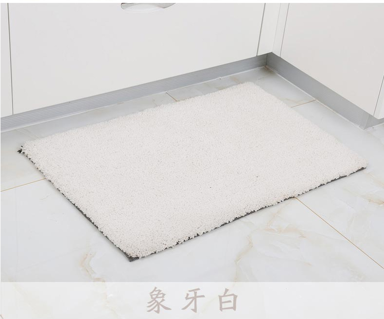 
                                        梓晨 轻柔地垫浴室卫浴吸水地垫防滑门垫客厅卧室床边门厅客厅垫子脚踏垫 深驼色 60cmx90cm                