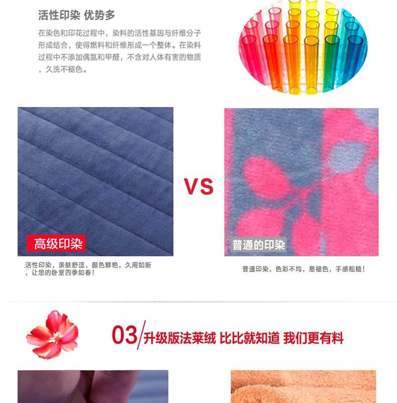 
                                        暖莎家纺 床垫单人双人立体加厚珊瑚绒法莱绒 学生宿舍床褥子 立体法莱绒浅兰 90cm*200cm                