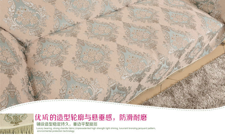 
                                        真琴布艺沙发套全盖沙发罩巾防滑加厚盖巾 花瓶 灰色 180*280cm三人位单件                