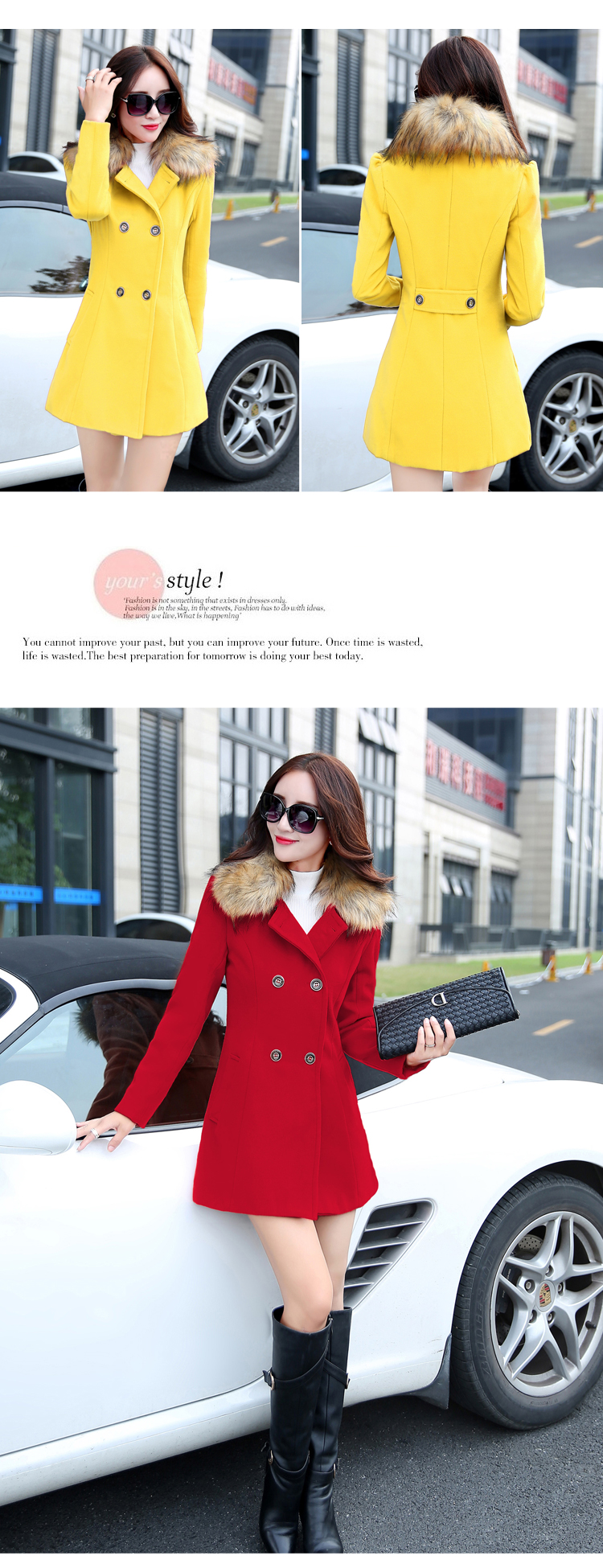 Barbie Xu 2015 gross is degrees in coats of autumn and winter load new Korean version of long-Nagymaros for Sau San a wool coat navy XXL picture, prices, brand platters! The elections are supplied in the national character of distribution, so action, buy now enjoy more preferential! As soon as possible.