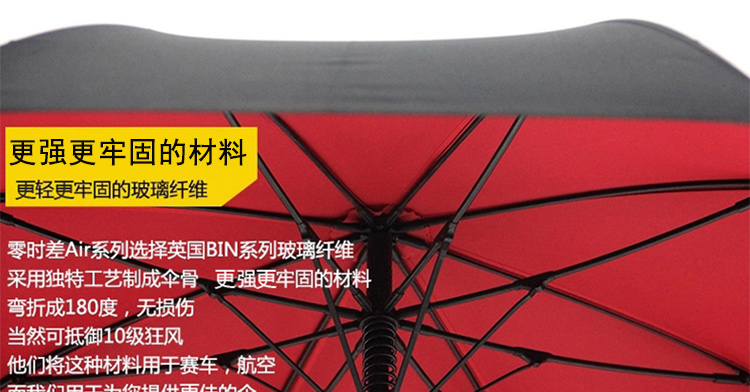 
                                                                                【品质好货】泽高端雨伞 男士超大商务伞双层加厚自动长柄伞双人大伞高尔夫伞加固防风户外晴雨伞定做伞定制 双层中号110CM外黑内黄                