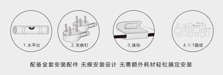 大奇照片墙相框组合画框欧式相框墙13框创意组合 黑白经典(52框)