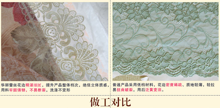 
                                        真琴田园布艺沙发套全盖沙发罩巾防滑盖布 紫荆花 180*240cm双人位单件                