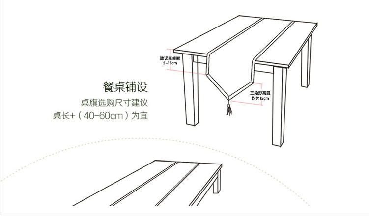 
                                        月和家思  欧式桌旗桌布布艺餐桌布茶几旗床旗 新金框 30*180cm桌旗                