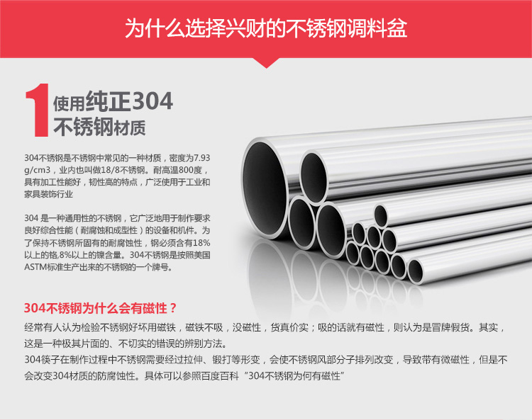 
                                        
                                        【京东仓直发】兴财304不锈钢盆加厚加深汤盆菜盆子饭盆日式调料缸 18/20/22/24cm                