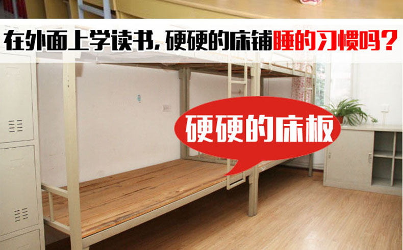 
                                                            宿舍床垫上铺下铺单人0.9学生床垫加厚可折叠学生单人床垫90 190 裸婚时代 90cm*200cm(学生床用)                