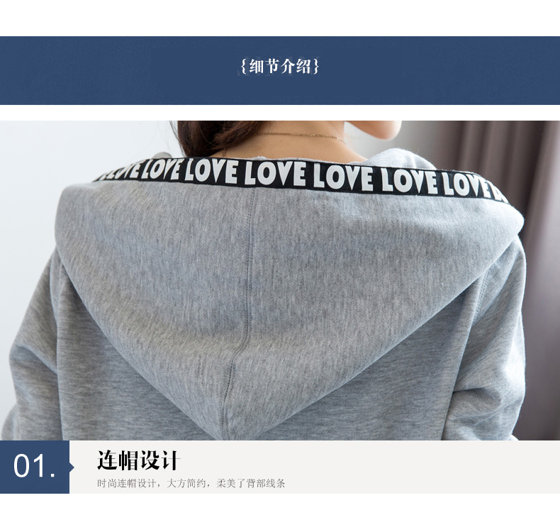 COCOOKIKI2015秋冬装新款字母织带风衣女中长款女士外套CC161 灰色 S
