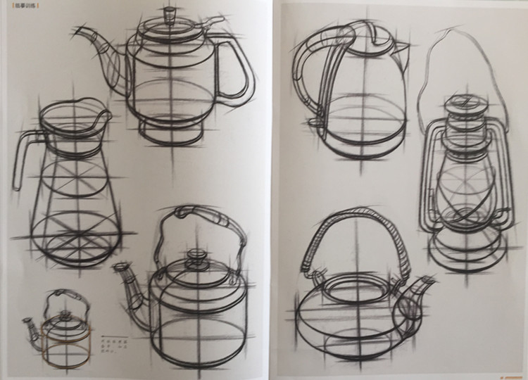 正版2016敲门砖非常好画结构静物 素描静物临摹范画基础入门自学美术