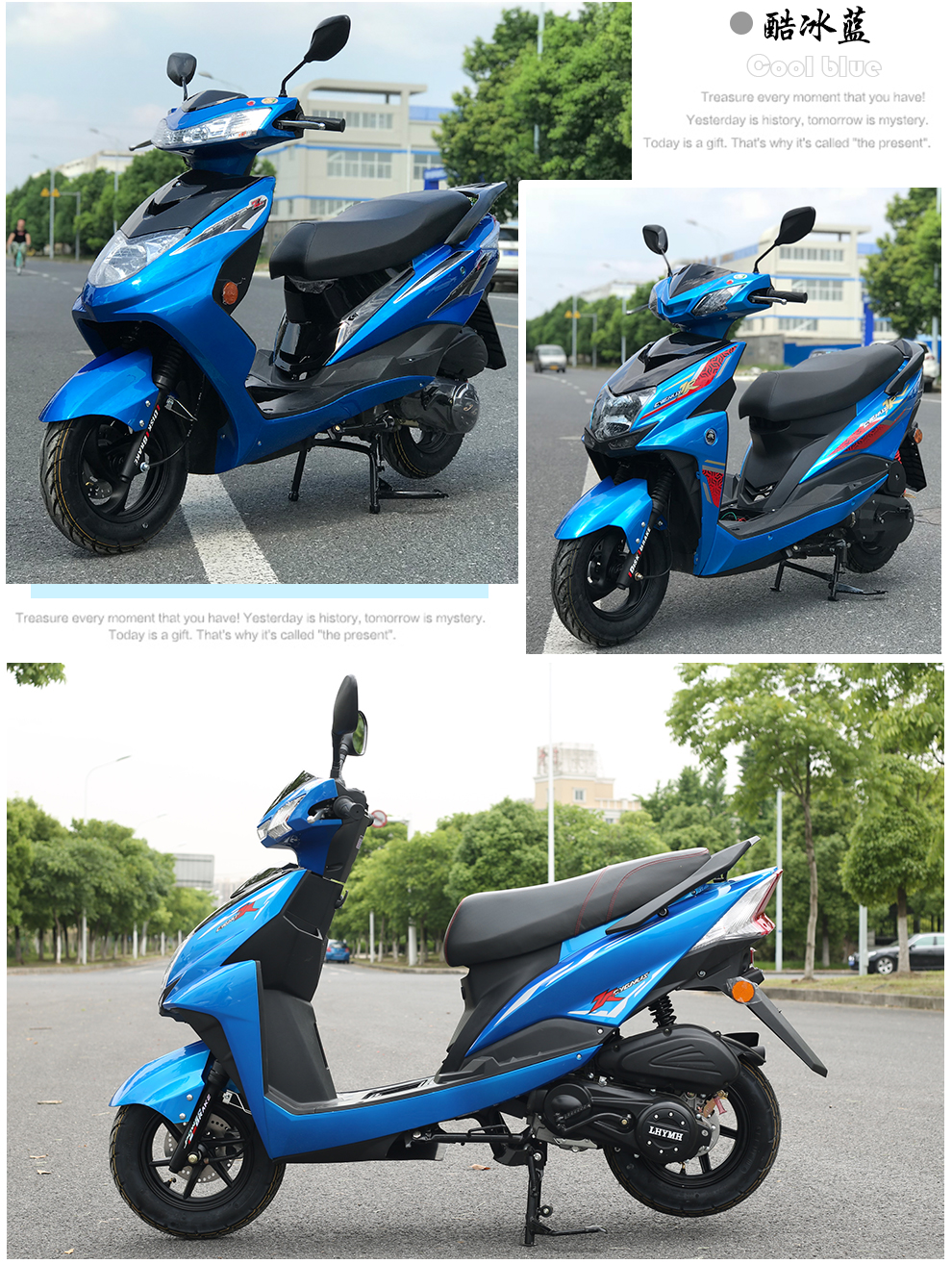 jsmco 全新高配125cc 100cc迅鹰尚领踏板摩托车助力车